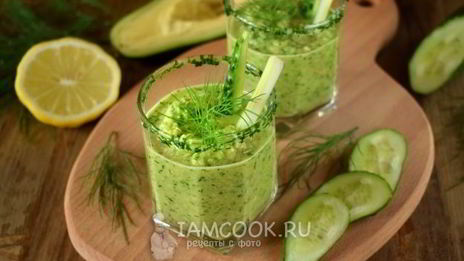 зеленый гаспачо