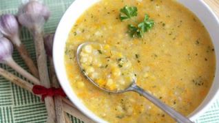 Постный гороховый суп