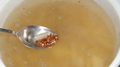 гречневый суп с грибами