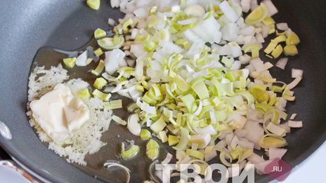 грибной суп с сыром