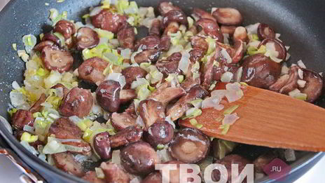 грибной суп с сыром