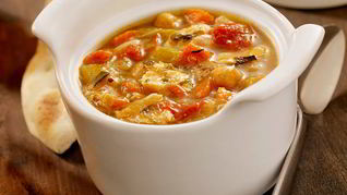 Имбирный суп с фрикадельками