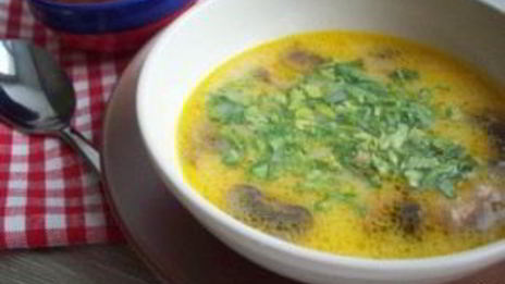 итальянский суп с грибами