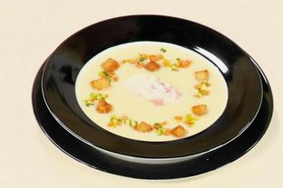 Картофельный крем-суп со сливками