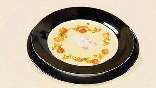 Картофельный крем-суп со сливками