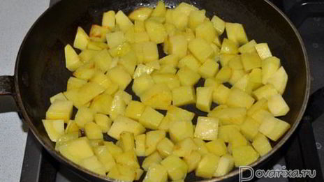 картофельный суп с чечевицей без мяса