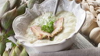 Крем-суп из артишоков