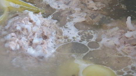 кюфта бозбаш по-азербайджански суп с рисом и мясом