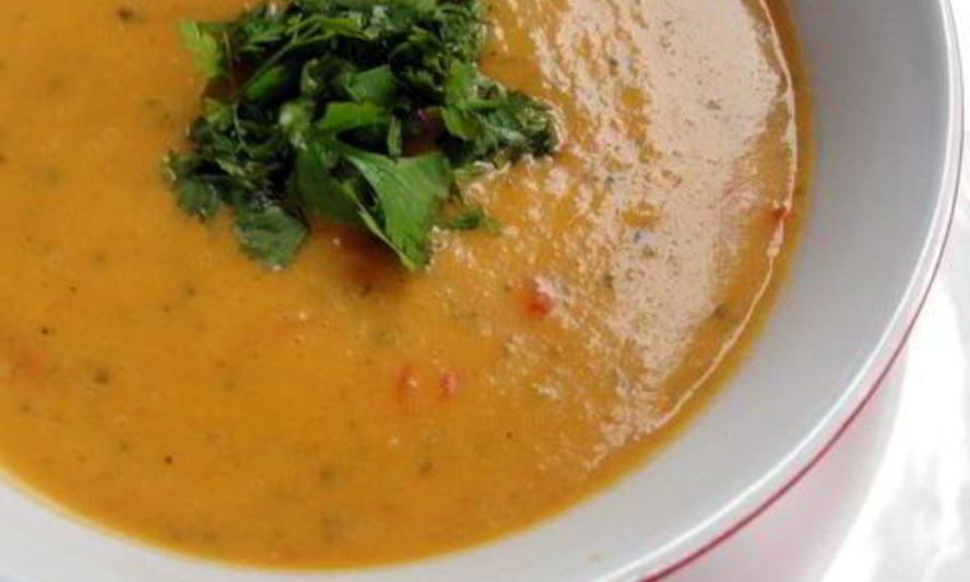 Рецепт легкого, летнего крема-супа на кокосовом молоке