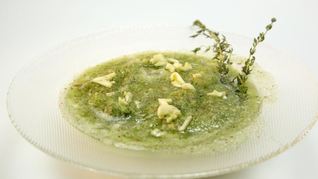 Летний суп с картофелем и индейкой