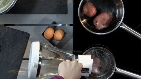 летний суп с картофелем и индейкой