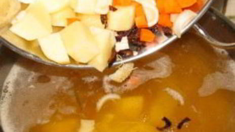 мексиканский фасолевый суп с фрикадельками