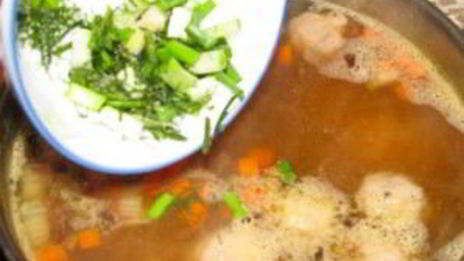 мексиканский фасолевый суп с фрикадельками