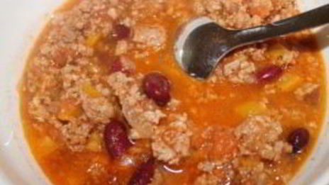 мексиканский суп с фаршем