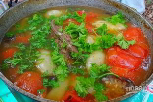 Охотничий шулюм из дичи