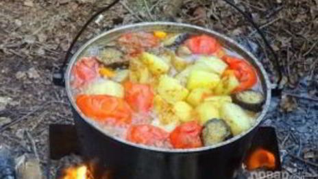 охотничий шулюм из дичи