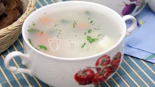 Острый рыбный суп