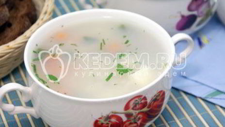 острый рыбный суп