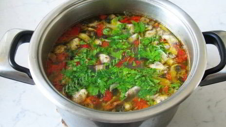 овощной суп с грибами