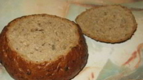 пивной суп в хлебе