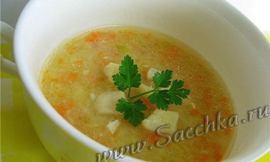 Рецепт протертого супа