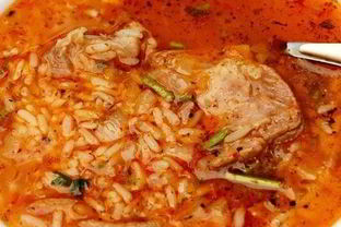 Рисовый суп с говядиной