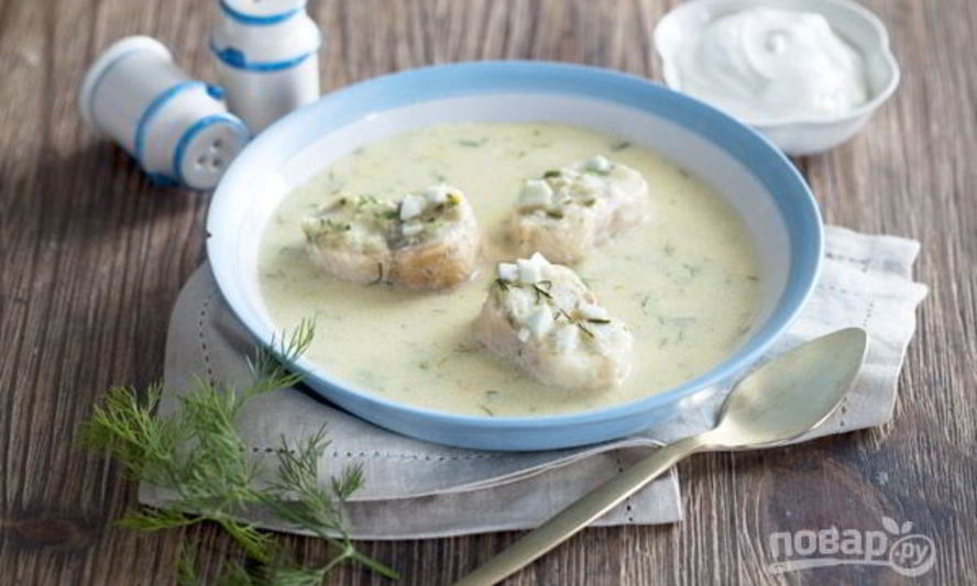 Рецепт рыбного супа с укропом