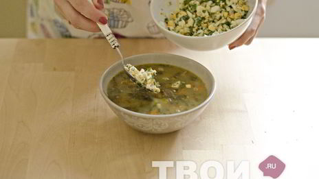 щавелевый суп