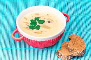 Сливочно-грибной суп за 15 минут