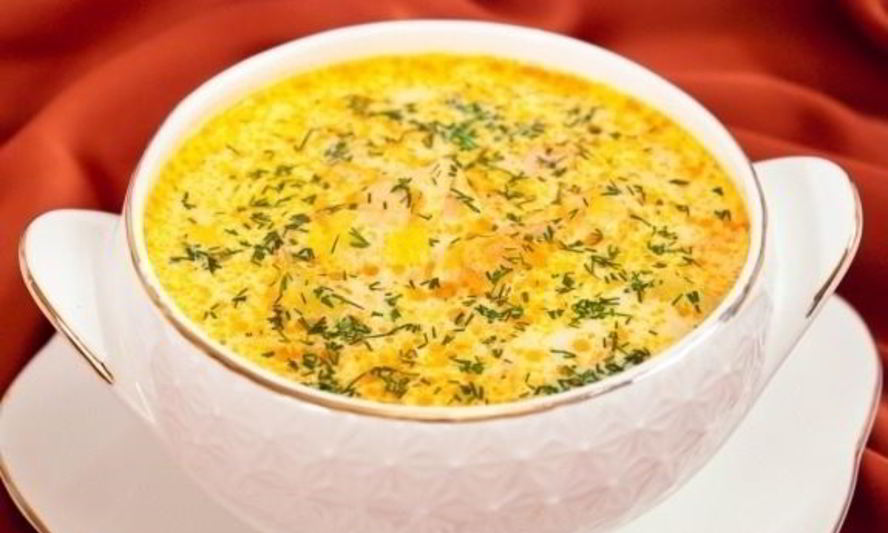 Рецепт сливочного супа с семгой