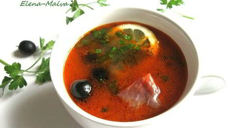 рыбная солянка