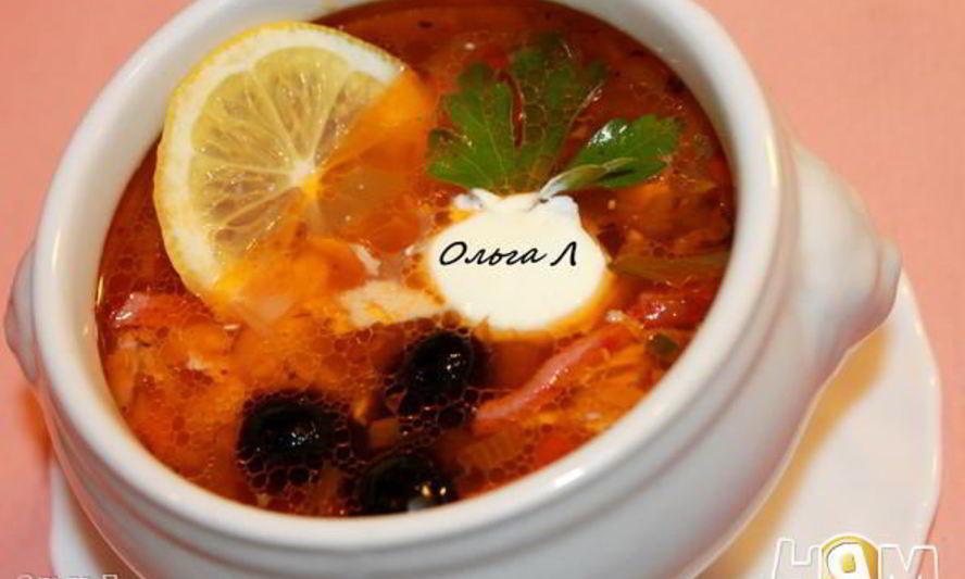 Рецепт солянки мясной