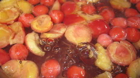 суп черешнево-апельсиновый