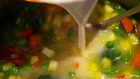 суп из филе семги