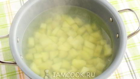 суп из консервированной горбуши