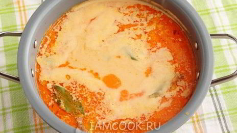 суп из консервированной горбуши