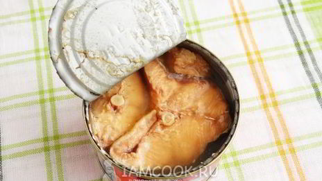 суп из консервированной горбуши