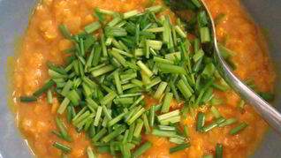 Суп из красной чечевицы с йогуртом