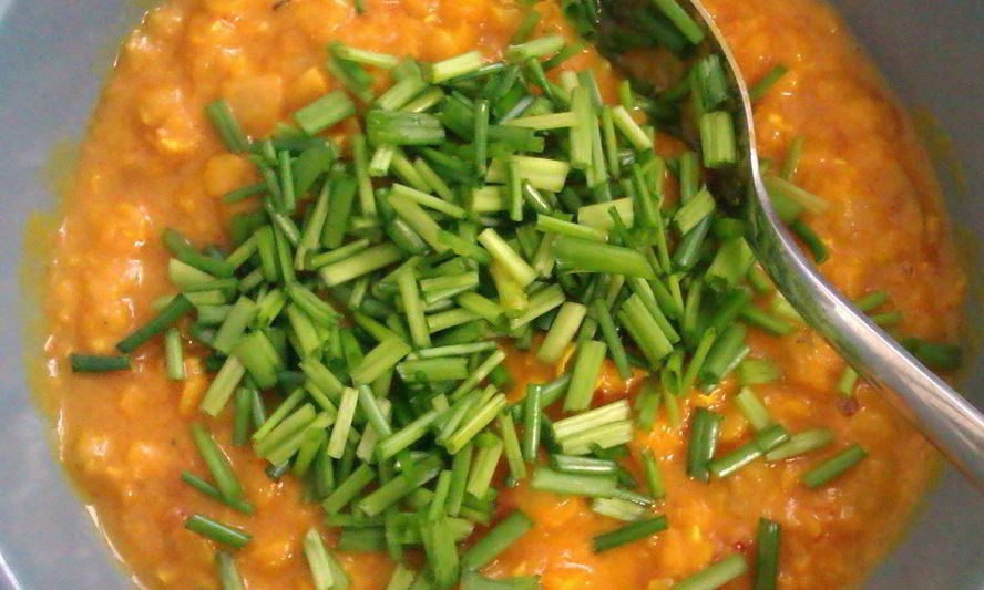 Рецепт супа из красной чечевицы с йогуртом