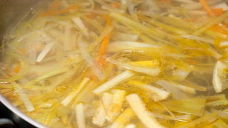 суп из осетрины