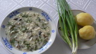 Суп из соленых грибов