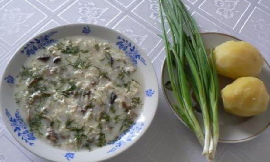 Рецепт супа из соленых грибов