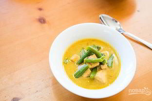 Суп из стейка семги