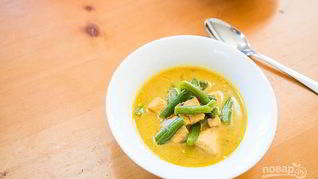 Суп из стейка семги