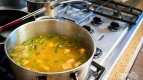 суп из стейка семги