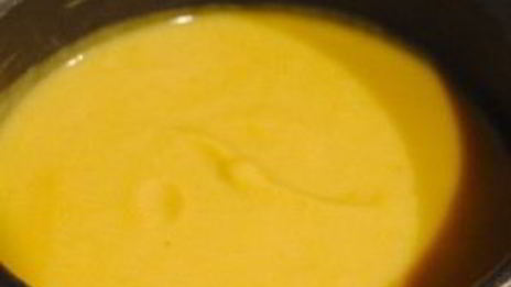 суп из тыквы с картофелем и луком-пореем