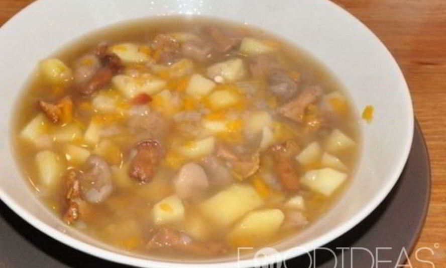 Рецепт супа из замороженных грибов