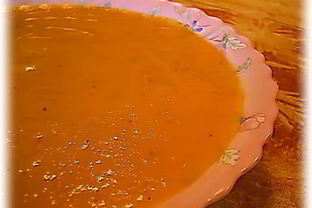 Суп морковный с пряностями