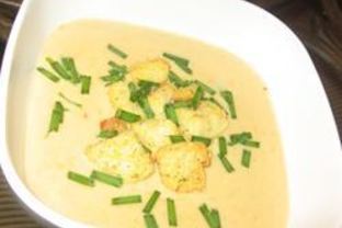 Чесночный суп пюре