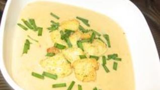 Чесночный суп пюре